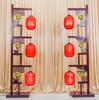 2024 Chinese Palace Lantern Aisle Markers - Han Tang Wedding Antique Iron Art