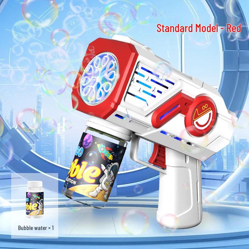 Unicorn Electric Bubble Maker: Kids' Automatic Light-Up Bubble Gun Gift