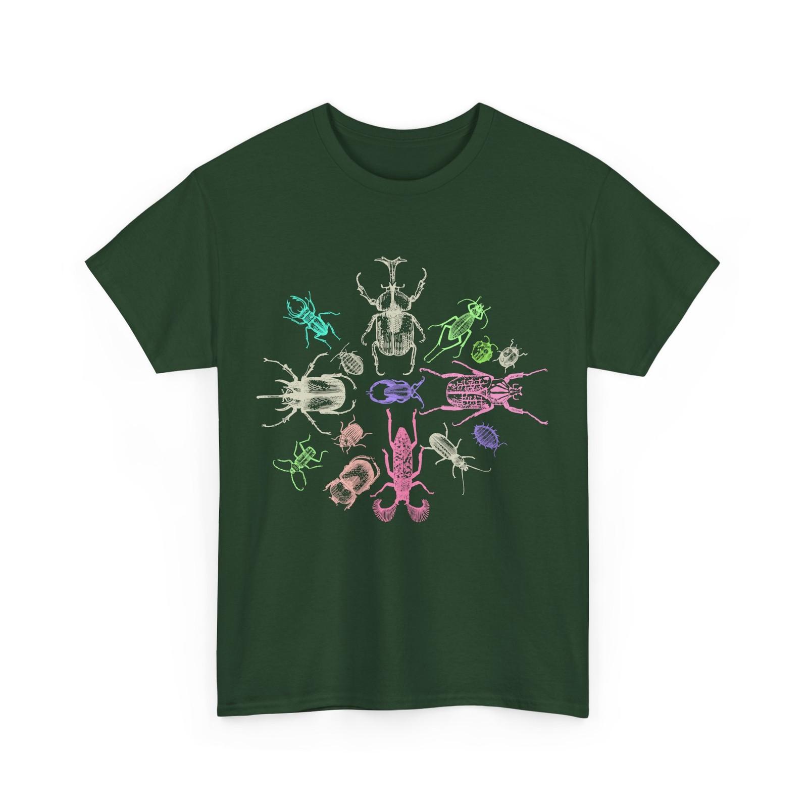 Bug Beetles T-Shirt, Bugs Lovers Animals Bug Catcher Men Shirt XXXL