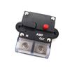 Circuit Breaker 12V-48VDC 50-300Amp for Trailer Vehicles Stereo Audios Solar System Inline Waterproof Solar Breaker