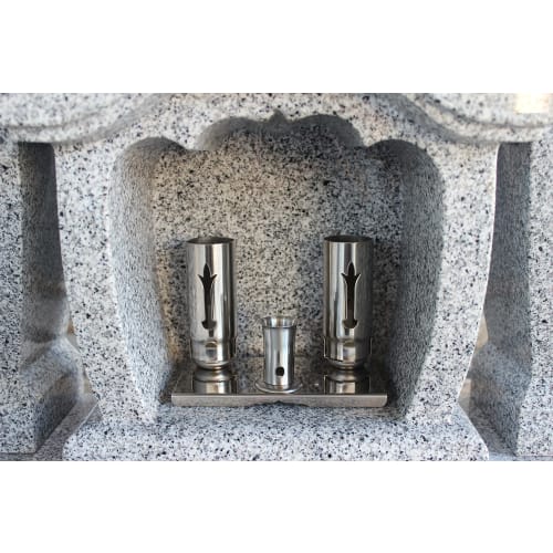 This Durable, Durable, Stainless Steel Incense and Candle Holder Set Is Perfect for Graveside or Graveside Use. It's a Must-have for Any Graveyard, an