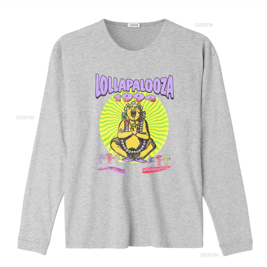 Vintage 1994 Lollapalooza Tour T Shirt vintage Washed graphic Stretched Stylish Soft Casual Comfortable streetwear Breathable