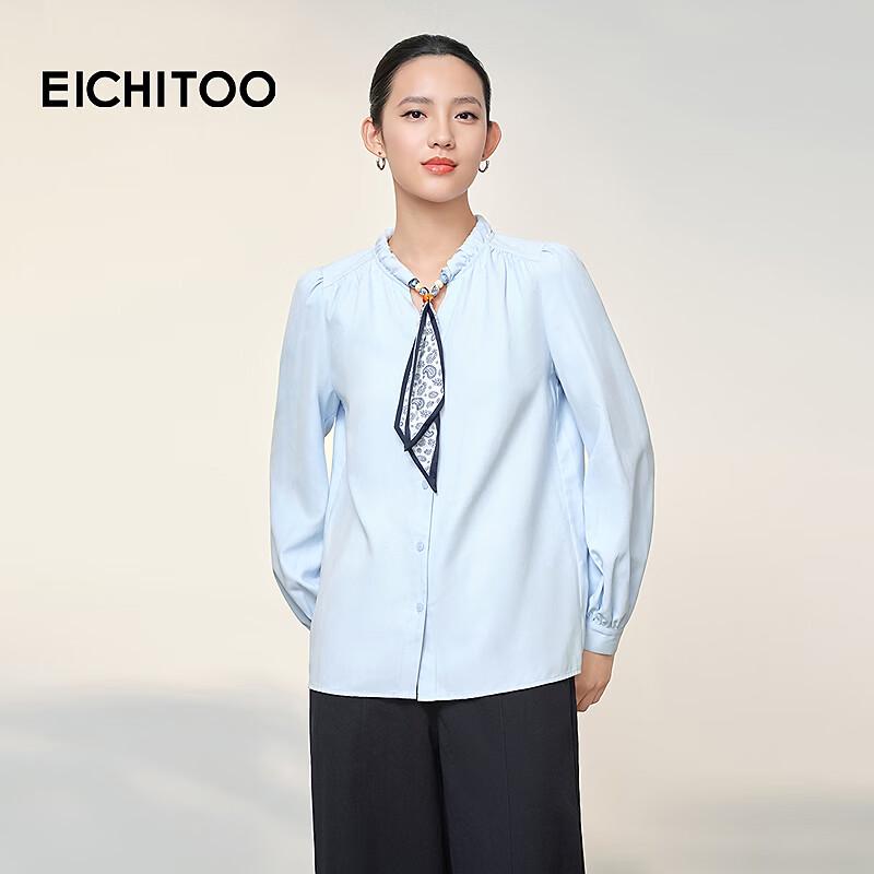 EICHITOO Women s Paisley Print Blouse L