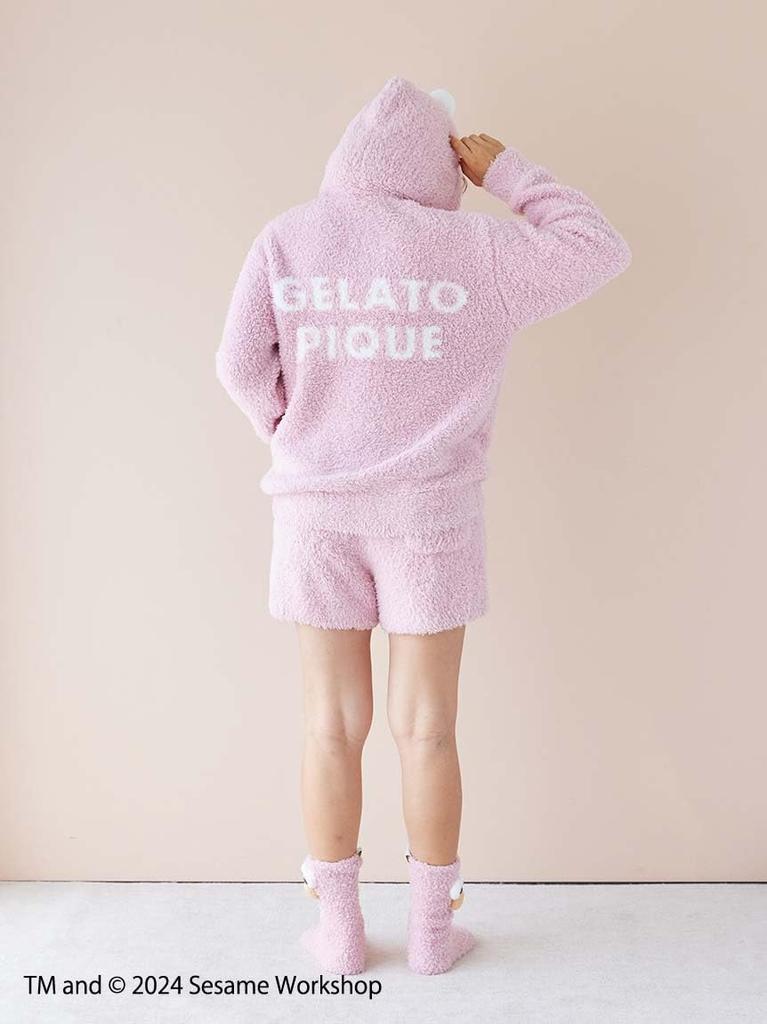 Gelato Pique Sesame Street Elmo Hoodie Shorts Set & (PWNT245029PNKF)