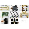 New Handle Grip & left side & SD memory card cover body rubber repair parts for Panasonic DMC-GH3 DMC-GH4 GH3 GH4 Camerra