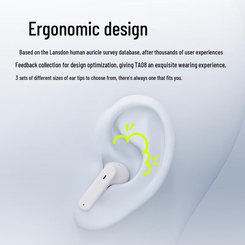 Lanston TA08 True Wireless ANC Earbuds