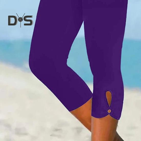 Γυναικεία Κάπρι Παντελόνια Γιόγκα Κάπρι Κολάν Ψηλόμεσα Ελαστικά Παντελόνια Συμπίεσης για Προπόνηση Αθλητικό Τρέξιμο Γιόγκα Ταξίδια