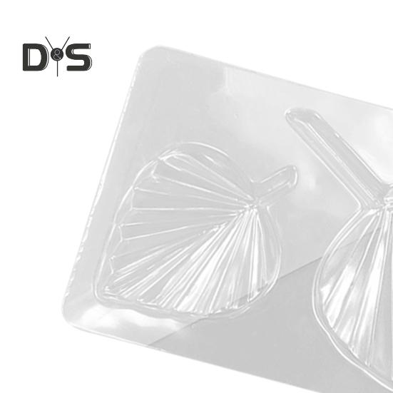 Fondant Mold Exquisite Shape Transparent Plastic Leaf Modeling Fondant Mold DIY Cake Decoration Kitchen Supplies