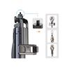 Multifunctional A55P Aluminum Alloy Selfie Stick with Fold Feature 360 Rotation & Wireless Remote for Travel & Video Shooting