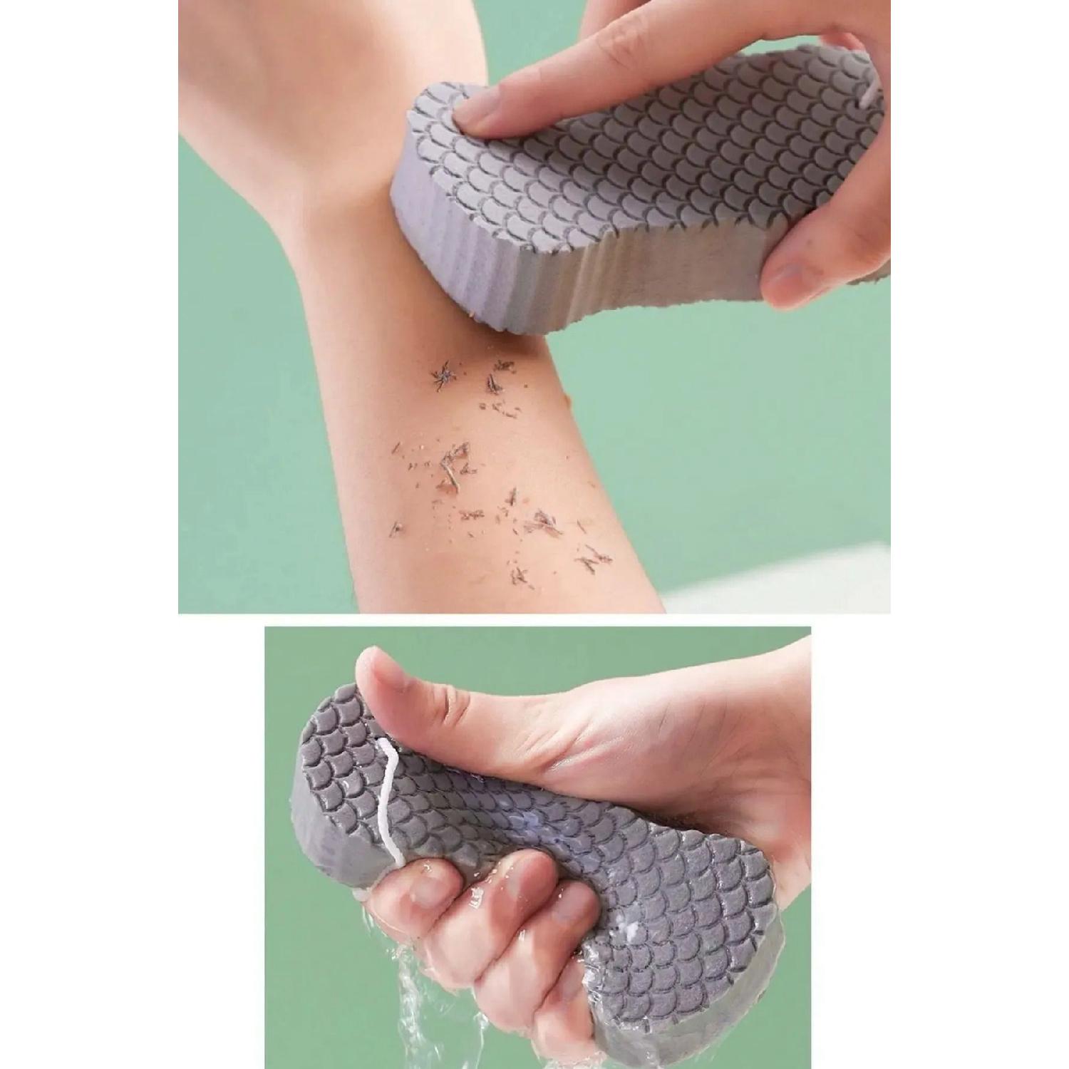 

2 Pack Bath Loofah Dirt Remover Soft Texture Shower Sponge