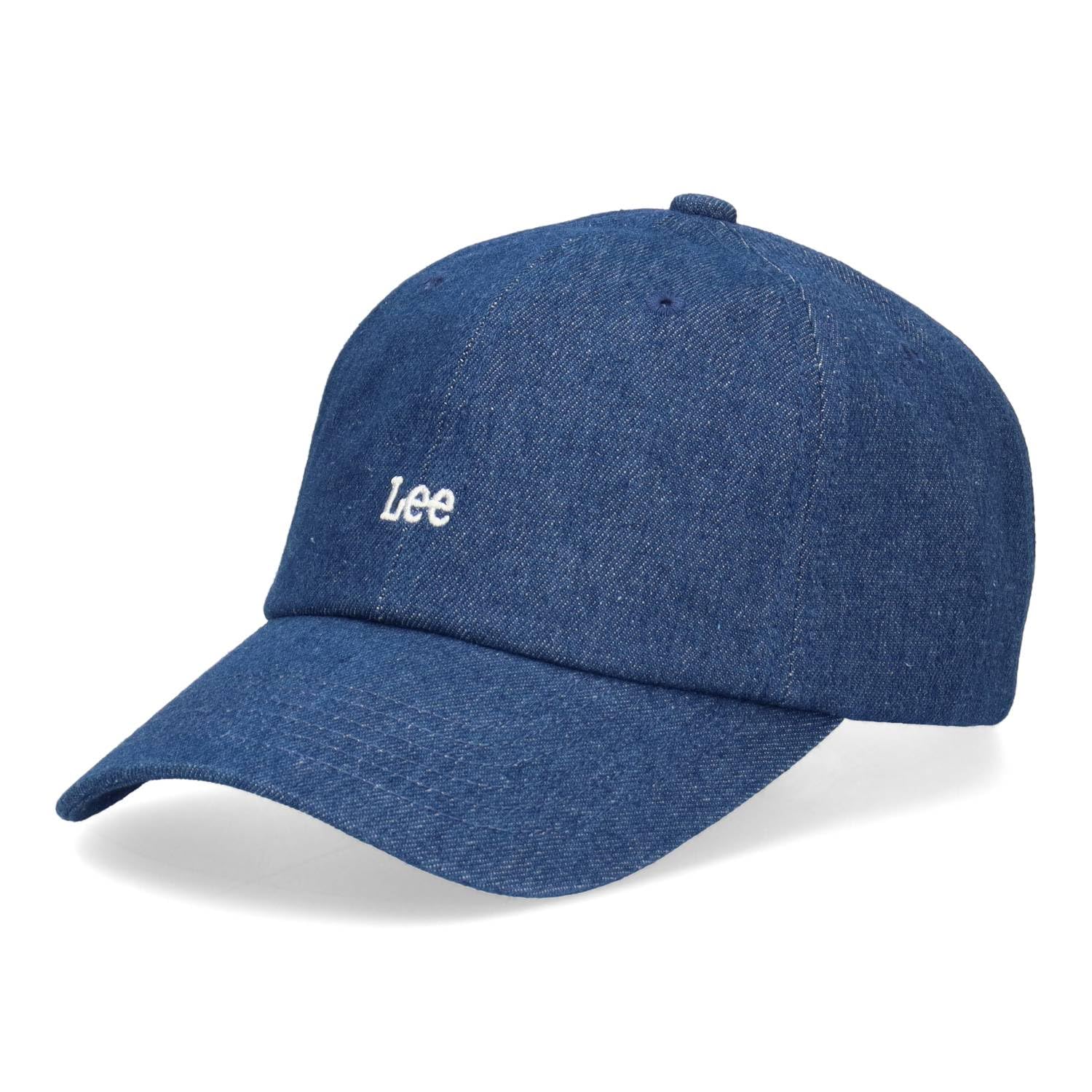 

Lee Basic Denim Cap Logo Cap One Point Baseball Cap Brand синий