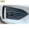 2P Carbon Fiber Style Front Fog Light Lamp Frame Cover Trim For Ford Focus 19-20
