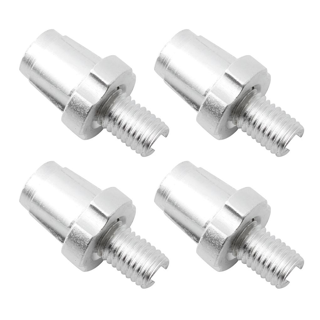 

Pack of 4 Bicycle M7 Adjusting Bolts Aluminum Alloy Brake Lever Adjustment Screws Bike Cycling Riding Accessories серебряный