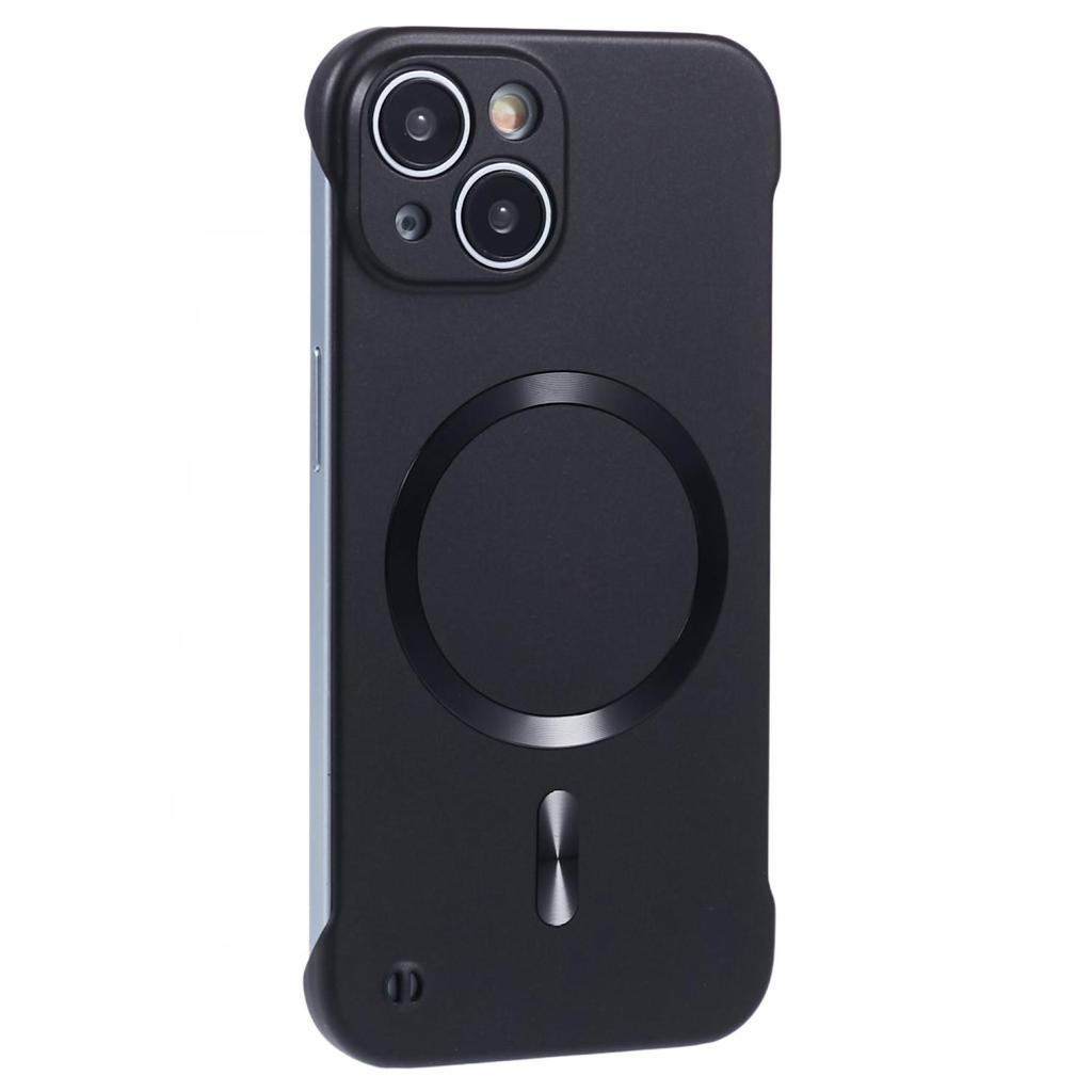 For iPhone 15 Case Compatible with MagSafe Hard PC Frameless Phone Cover