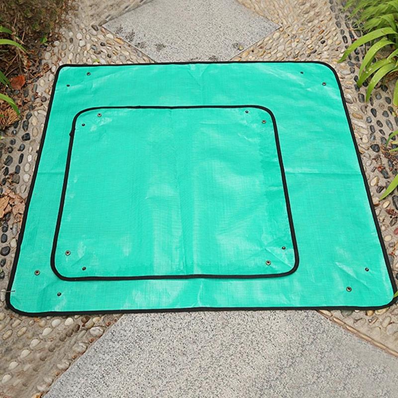 50-100cm Planting Mat Gardening Plant Repotting Mat Potting Pad Foldable Garden Plant Flower Pot Transplanting Waterproof Mats