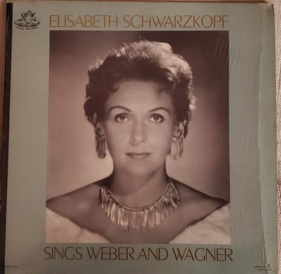 LP Record ELISABETH SCHWARZKOPF - Sings Weber And Wagner ANG35806 ANGEL 1959 UK Classical Used