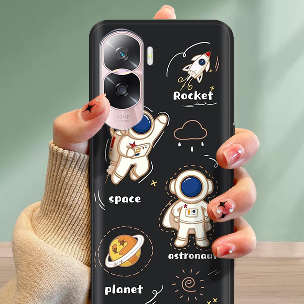 Carcasă pentru Honor 90 Lite 5G Carcasă pentru Honor 90 Smart Floare Silicon Lichid Moale Carcasă Telefon Pentru Honor 90 Pro Carcase Honor90 Husa 90Lite