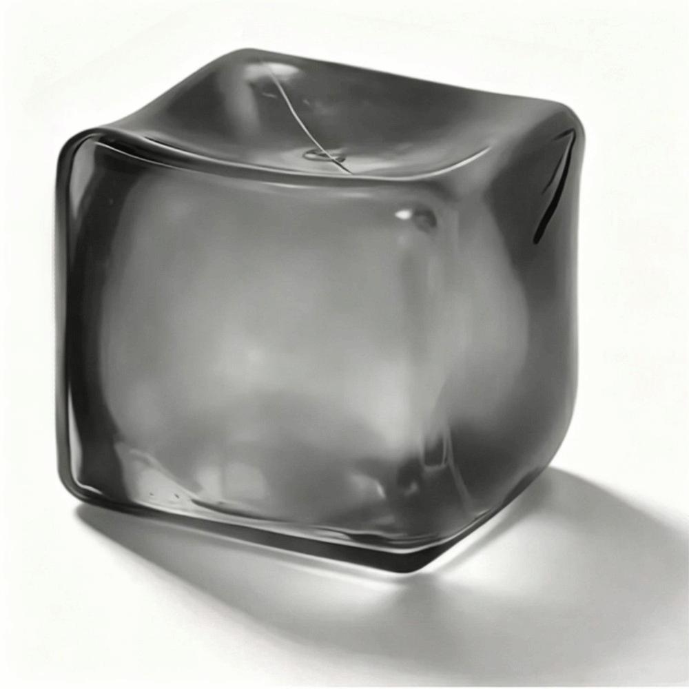 Non-Toxic Ice Cube Fidget Toy Soft Resilient Ice Cube Sensory Toy Cool Squeeze Cube Toy  Kids
