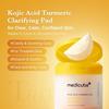 Medikube Koji Acid Vitamin Toner Pad Wiping Lotion Turmeric Niacinamide Clear Skin Care Bright Beautiful Dark Spot