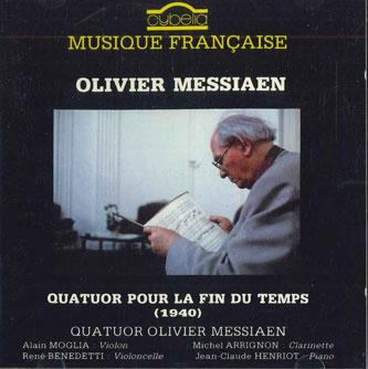 

CD OLIVIER MESSIAEN - Quatuor Pour La Fin Du Temps CY818 CYBELIA France Classical Used
