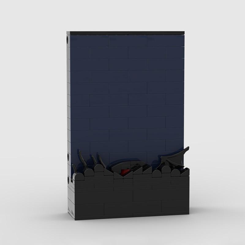 Compatible Building Blocks MOC Space Age Story – Dark World Creative Assembly Mini Scene Display Piece