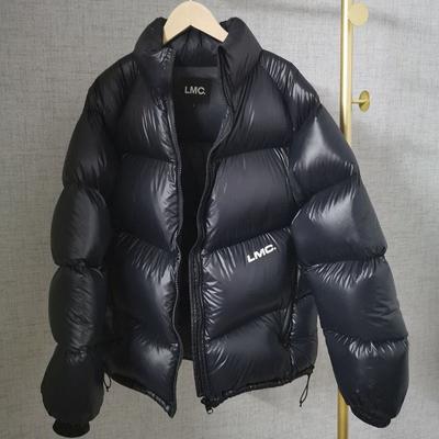 Damen Winter Herbst Stehkragen Weiße Entendaunenjacke Mantel Locker Kurz Einfarbig Große Tasche Winddicht Verdicken Daunenmantel