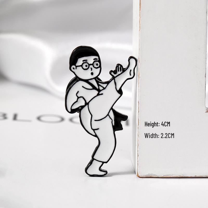 

Alloy Cartoon Drip Oil Brooch: Cute, Versatile Pendant for Schoolbags