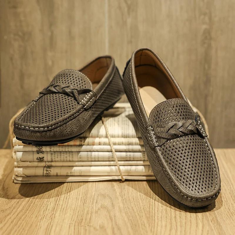 FashionMens Shoes Leather Male Men's Men Shoes for Men Luxury Designer Flat Flats Loafers Platform Men Leather Man Shoes
