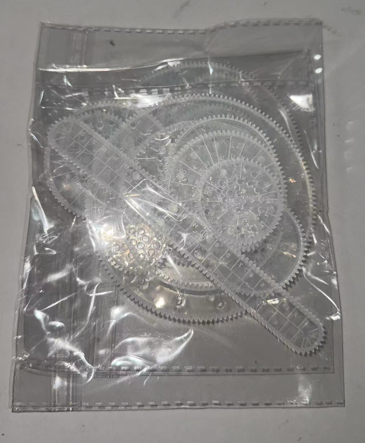 

Волшебный калейдоскоп набор для рисования: Набор из 22 обучающих шаблонов-линеек для детского творчества 1 Pack