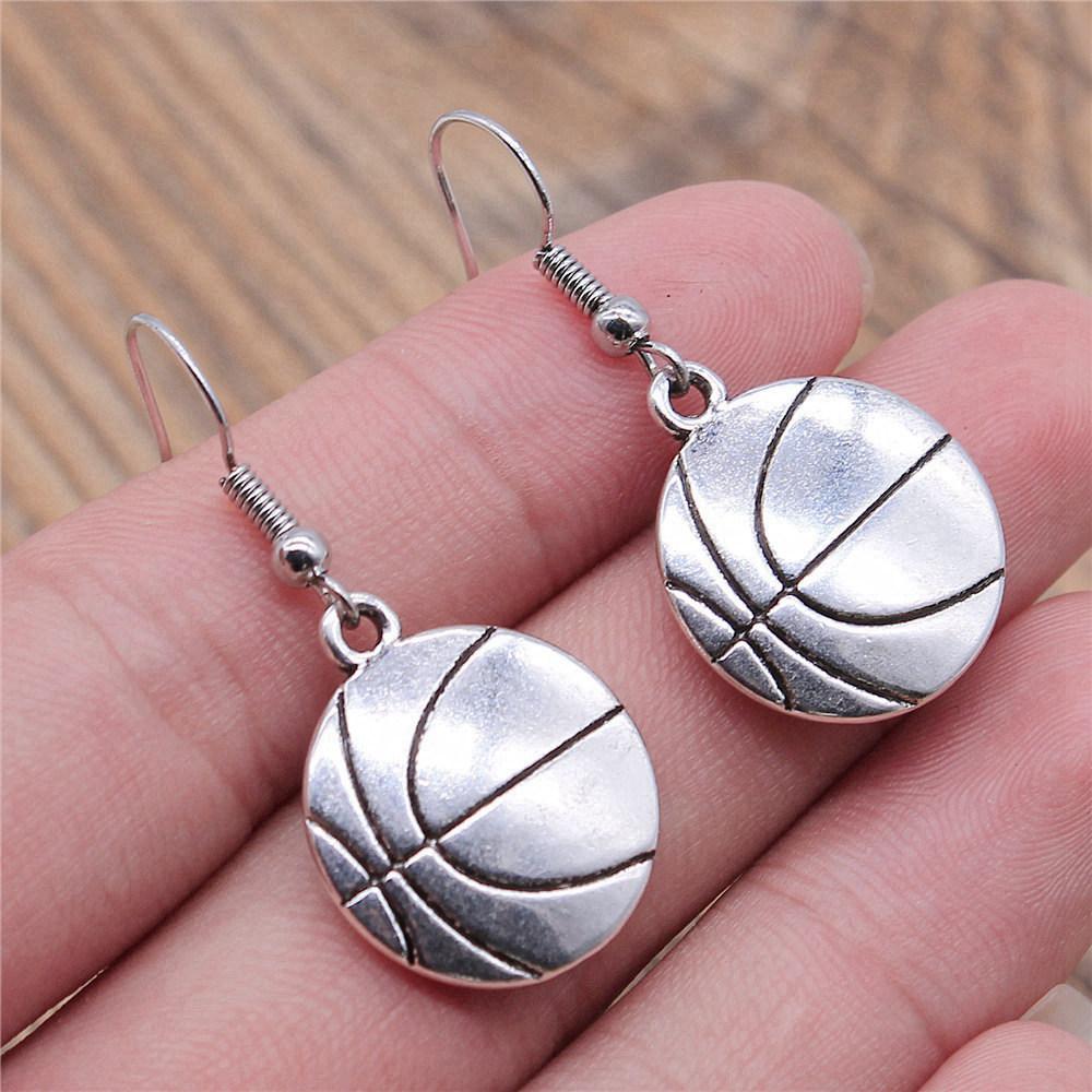 Drop & Dangle Earring Study Sports Minimalist Jewelry ComponentsEarring Size 18x19mm QE029