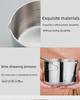 304 Stainless Steel Milk Pot for Heating, Oil, Butter, Melting, Sugar Boiling, and Sauce Making.
