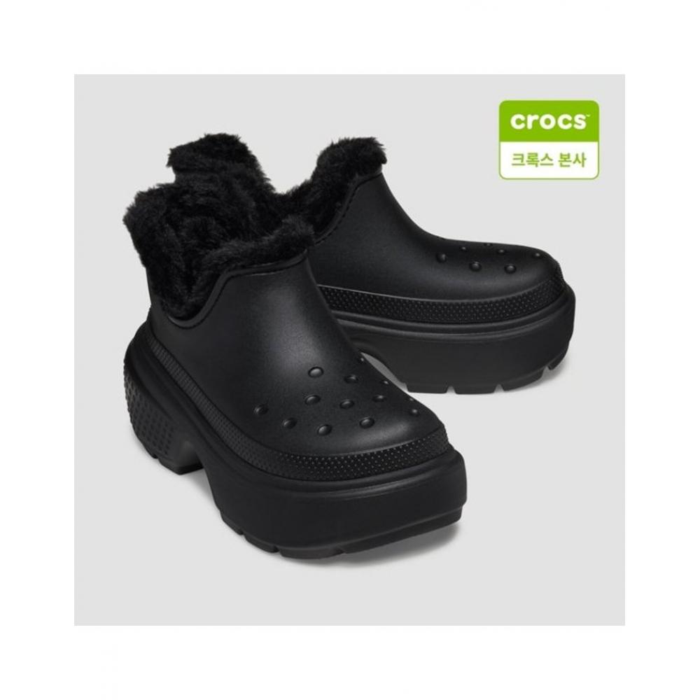 

Ботинки Crocs Unisex Stomp Lined Shorty 210673 060 060 blackblack/M7W9