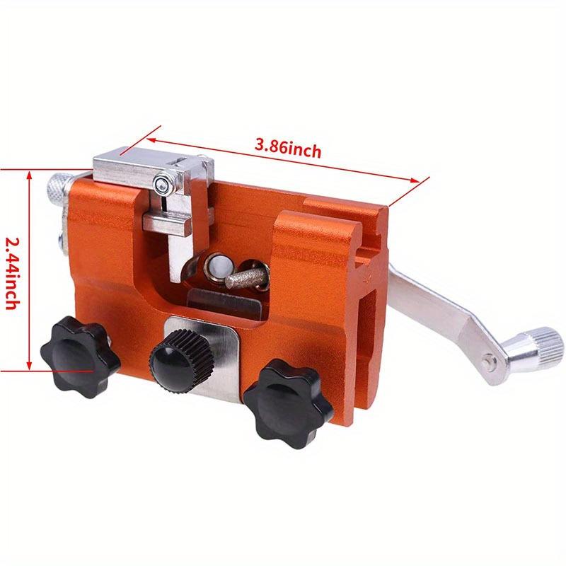Ausgestattet mit 3/5 Schleifköpfen, handgekurbelten Kettenschleifern, tragbaren Haushalts-Hardware-Werkzeugen, Schleifketten, Ölsägen und Klingenschleifern