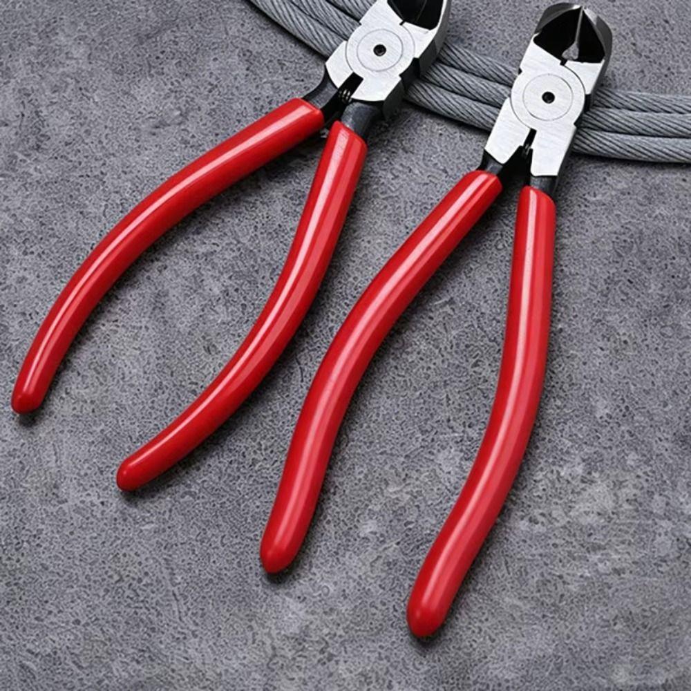Industrial Grade Flat Nose Pliers Anti-Slip Sprue Pliers Professional Sprue Cutters  Jewelry Repair