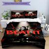 Beat It Iconic Dance Print 3Pcs Bedding Setduvet Cover With 2 Bedropillowcase Home Birthday Gift