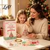 Materiali per Ornamenti con Perline di Plastica Kit con Perline per Albero di Natale Fai da Te Set Creativo 3D Progetti di Perline per Adolescenti Facile per Principianti con Passaggi Dettagliati