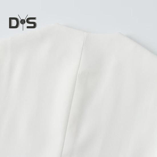 Women Vest Single-breasted Sleeveless Round Neck Solid Color Leopard Print Button Commuting Dating Casual Short Type Daily Wear Coat