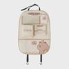 Capybara Car Storage Bag: Anti-Dirty, Anti-Kick, Cartoon Leather Trash Can