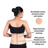 Wonder Care Abdominal Belt Post Delivery Tummy Trimmer Binder Post Operative Care Compression Belt Adjustable with Hook and Loop Fastener (S)