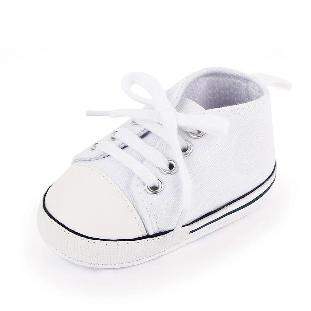 Sneakers classiche in tela per bambini Stampa per neonati Star Sports Neonati maschi Scarpe per primi camminatori Scarpe da bambino antiscivolo per neonati
