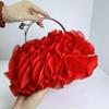 New temperament lady flower lady dinner handbag wedding banquet cheongsam with clutch bag summer