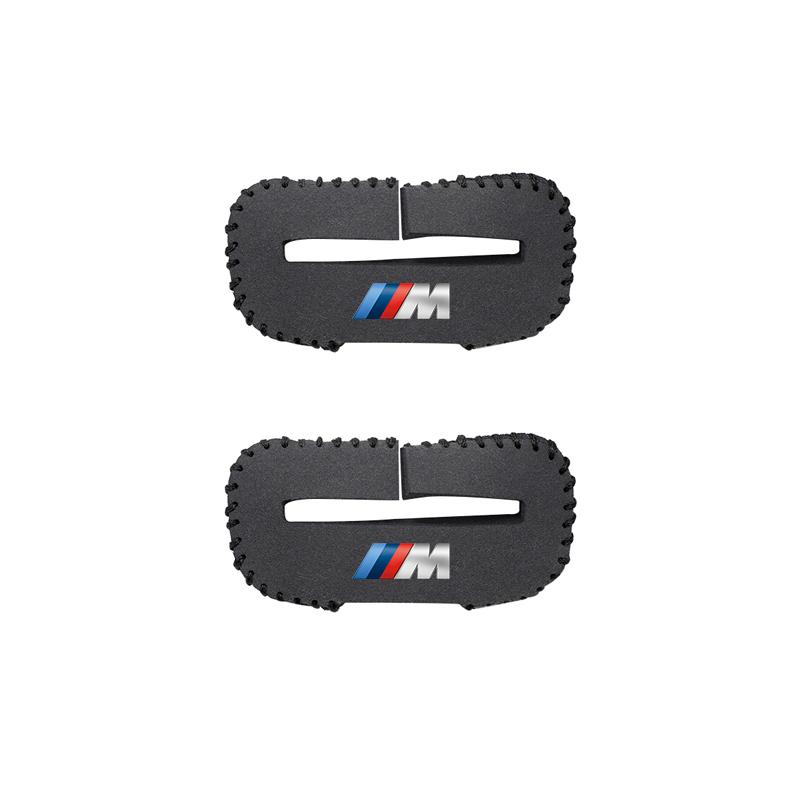 RDZZ5 For BMW X1 X3 X4 X5 E39 M1 M2 M3 Sticker Safety Belt Buckle Cover for Anti-collision and Anti-scratch Protection Leather Cover