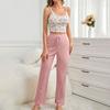 Women's Home Leisure Two-Piece Set Soft And Comfortable Summer Outdoor Pajamas Set