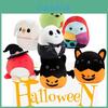 Double-sided Design Squishmallows Pumpkin Bat And Cat Plush Toy