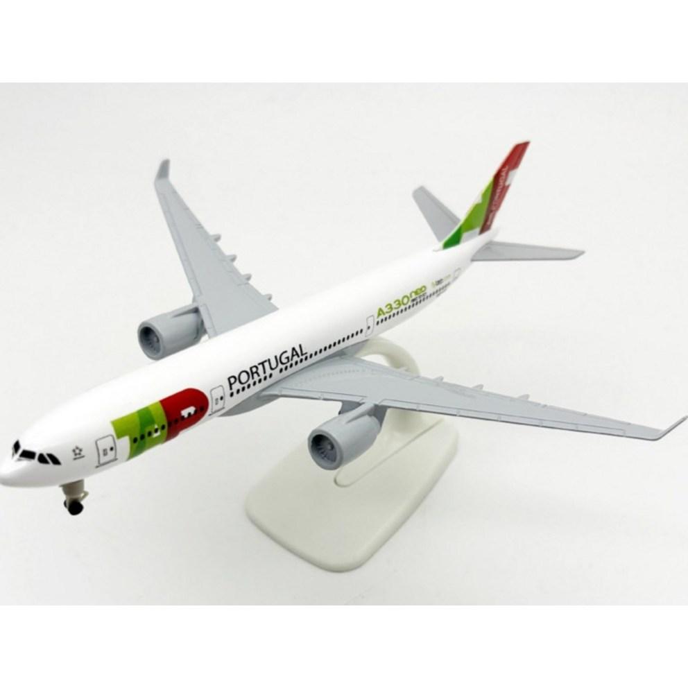 Zeldzaam Corporation TAP Air Portugal A330 Modelvliegtuig, 20cm (1:300 Schaal)