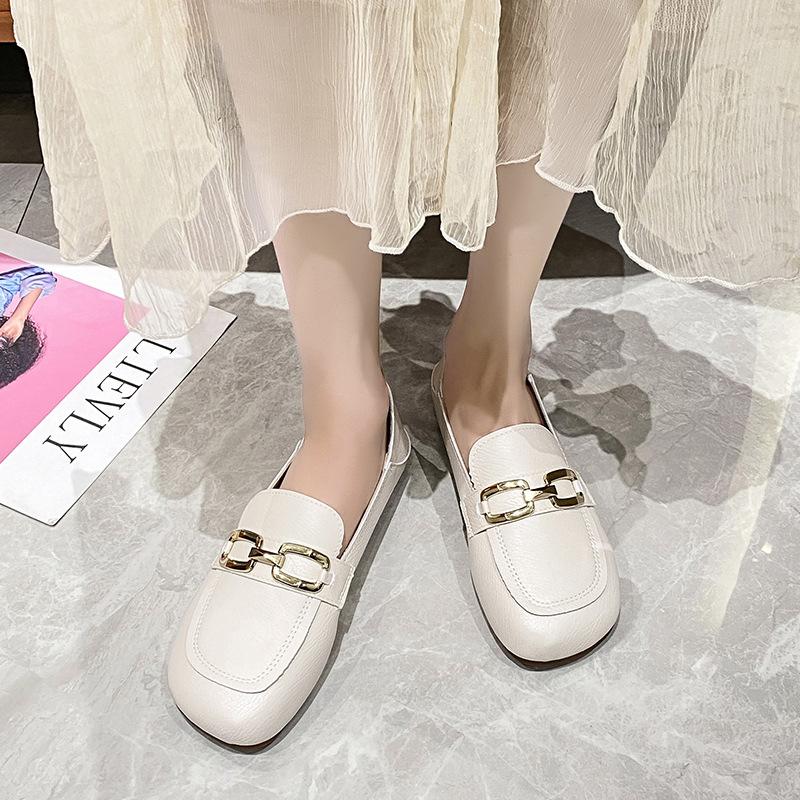 Women's Loafers Luxury Artificial Leather Casual Social For Women Trends 2024 Comfortable Moccasins Flats Outdoor Ladies Shoes