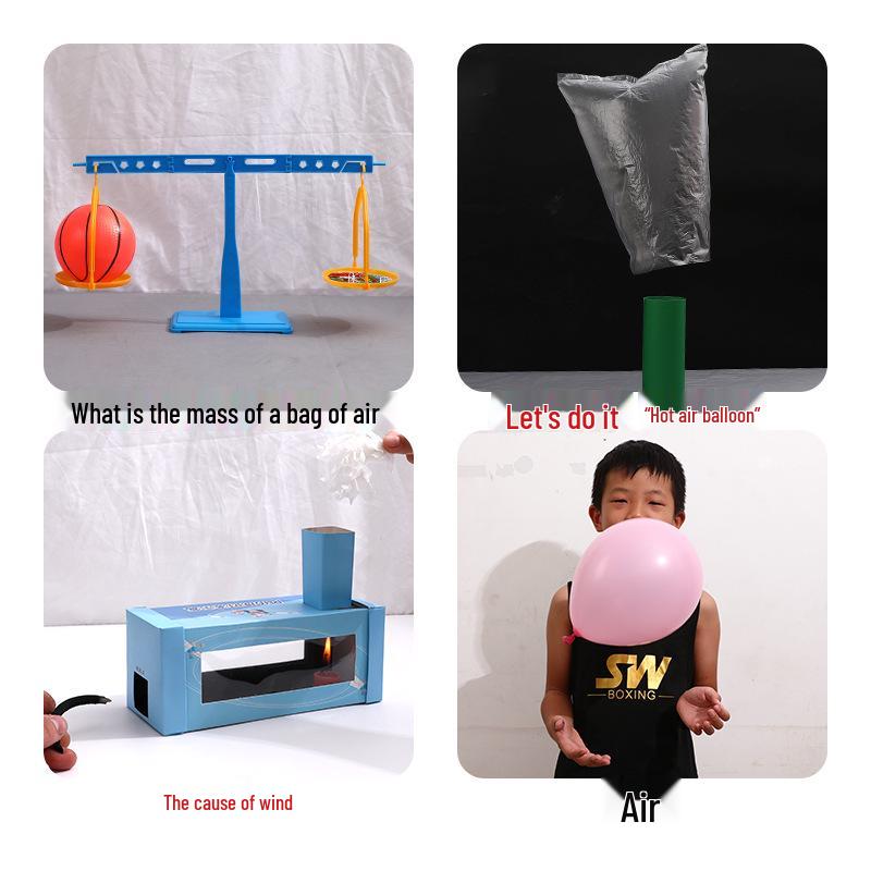 Elementary Science Experiment Kit: Unit 2 - Air Materials (3rd Grade, Semester 1 Textbook Edition)