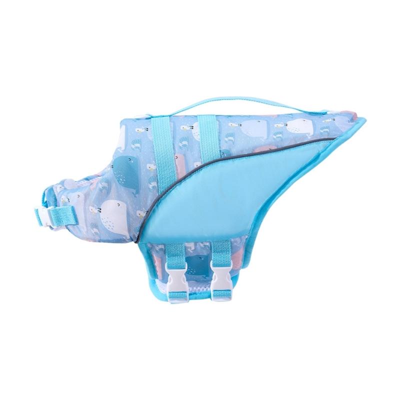 

Comfortable Swimwear Adjustment Swimsuit Life Vest For Poodles Small to Large Dog Water Activity Fun M синій