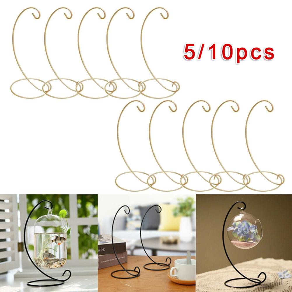 Ornament Suport de Afișare Suspendat Suport de Fier Umeraș Simplu Metal Suport pentru Globuri