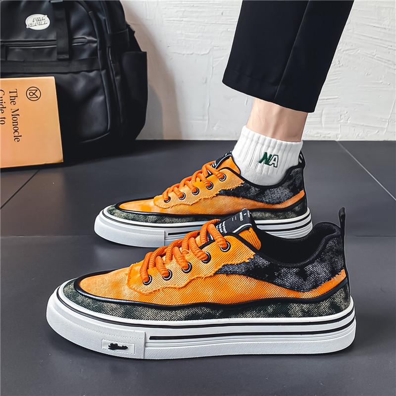 Pantofi bărbați pantofi casual 2024 pantofi bărbați vară nouă tendință de modă versatili cu talpă joasă